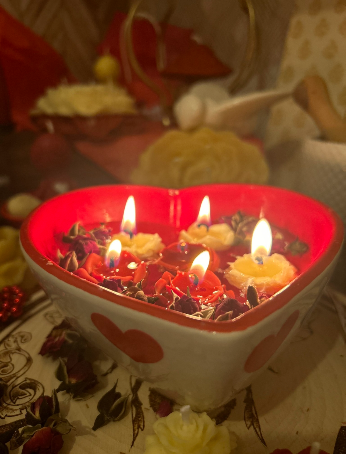 Secret garden tea lights