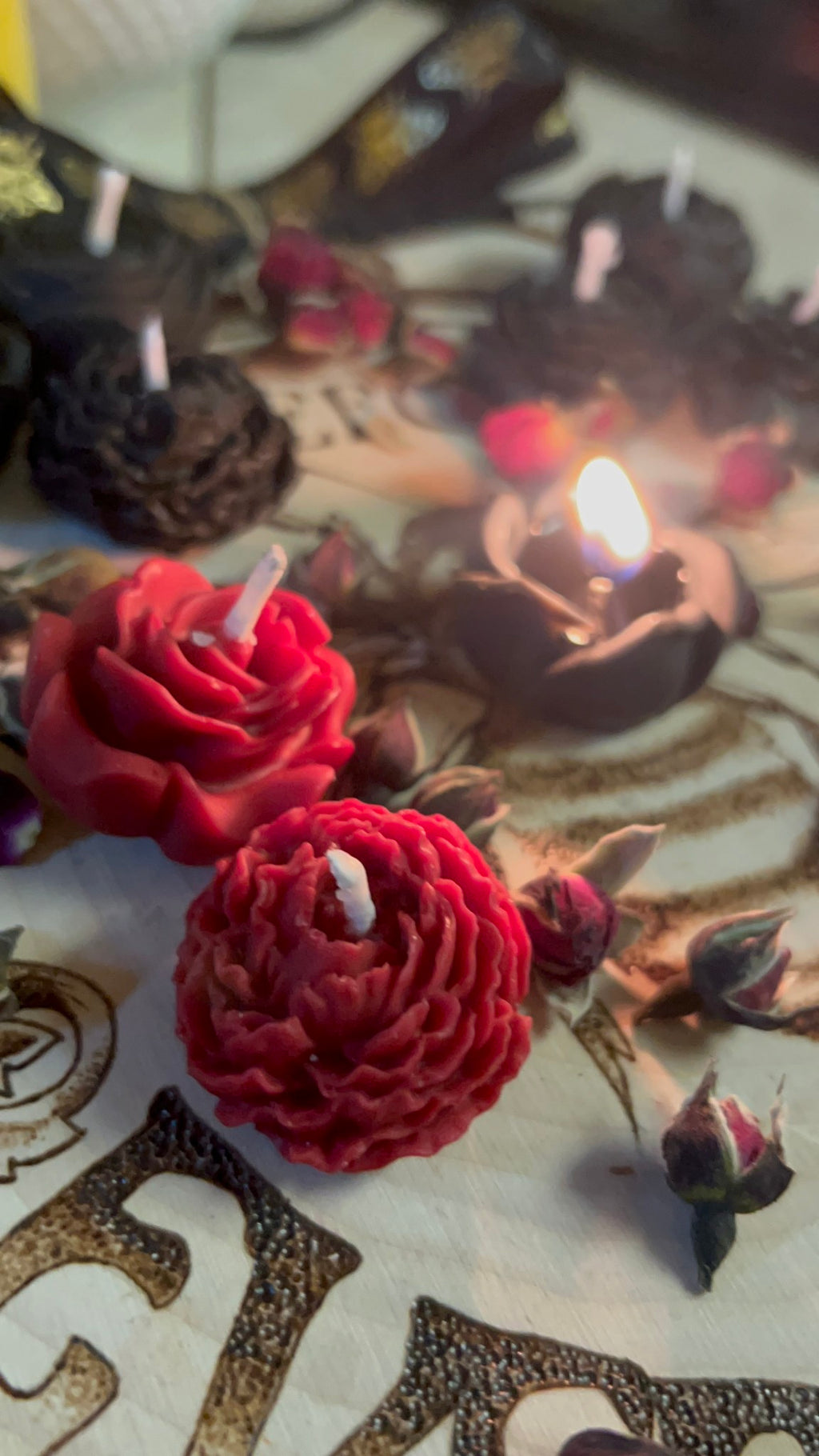 Secret garden tea lights