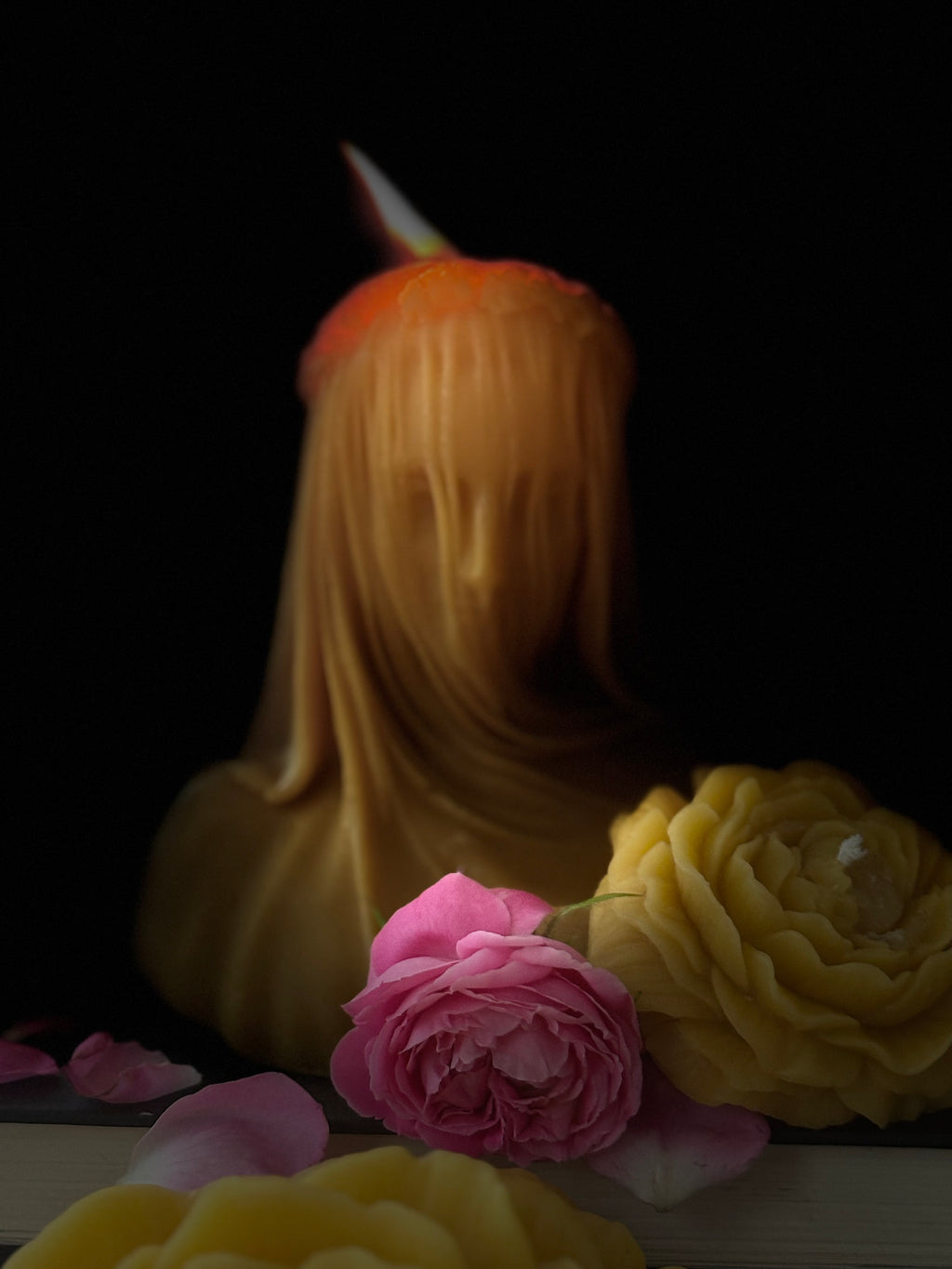 Veiled lady