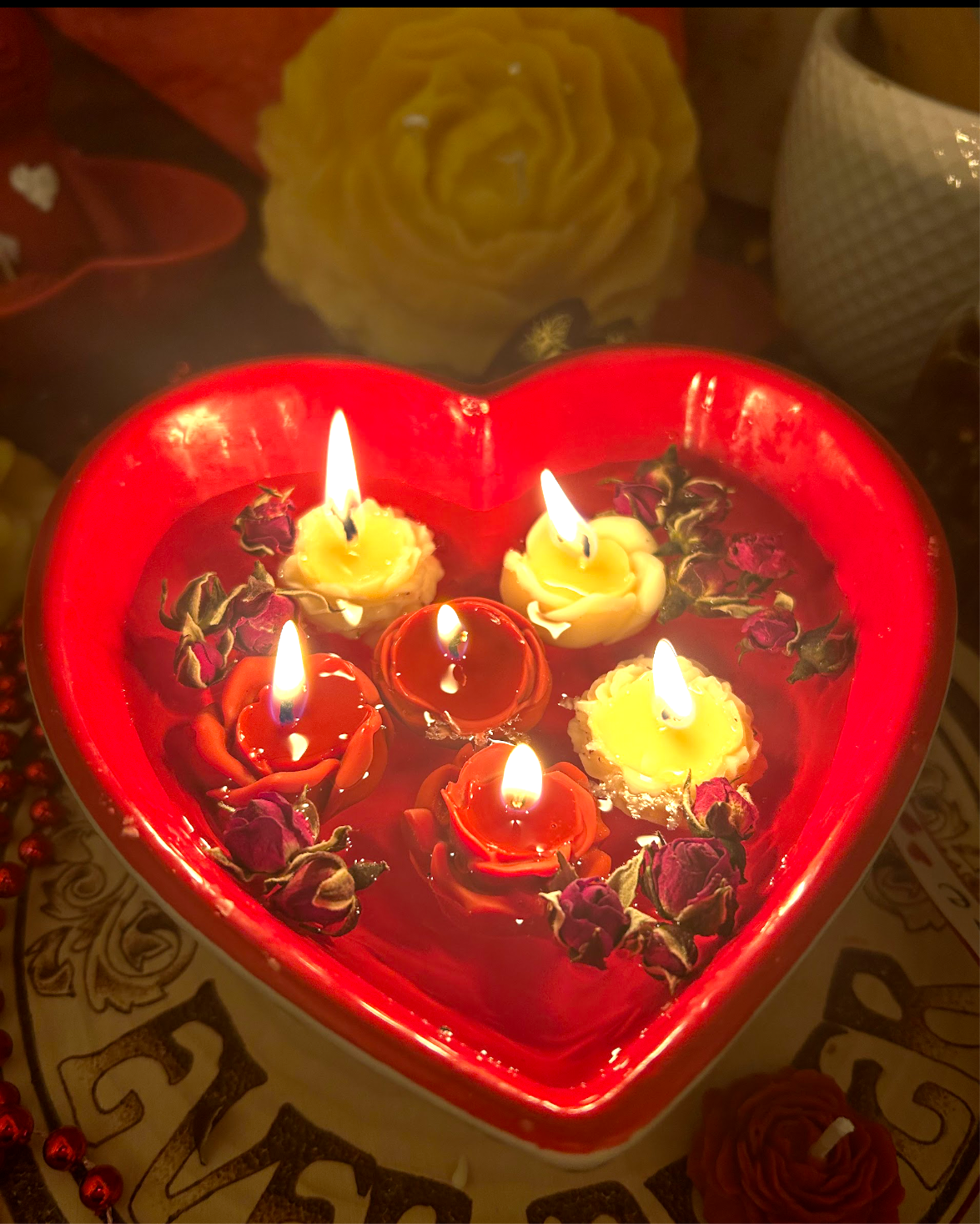 Secret garden tea lights