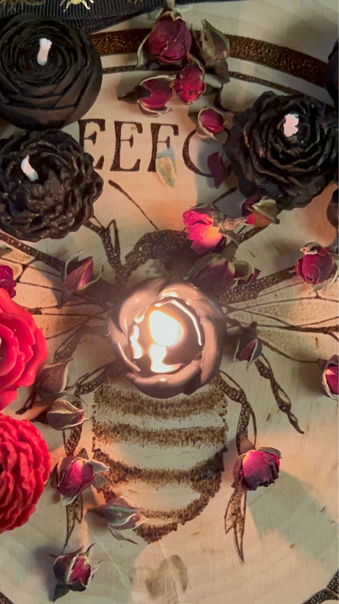 Secret garden tea lights