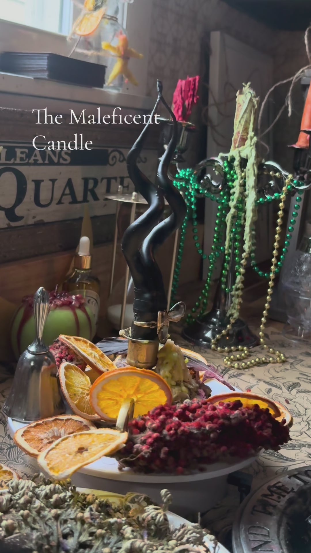 The Maleficent candle